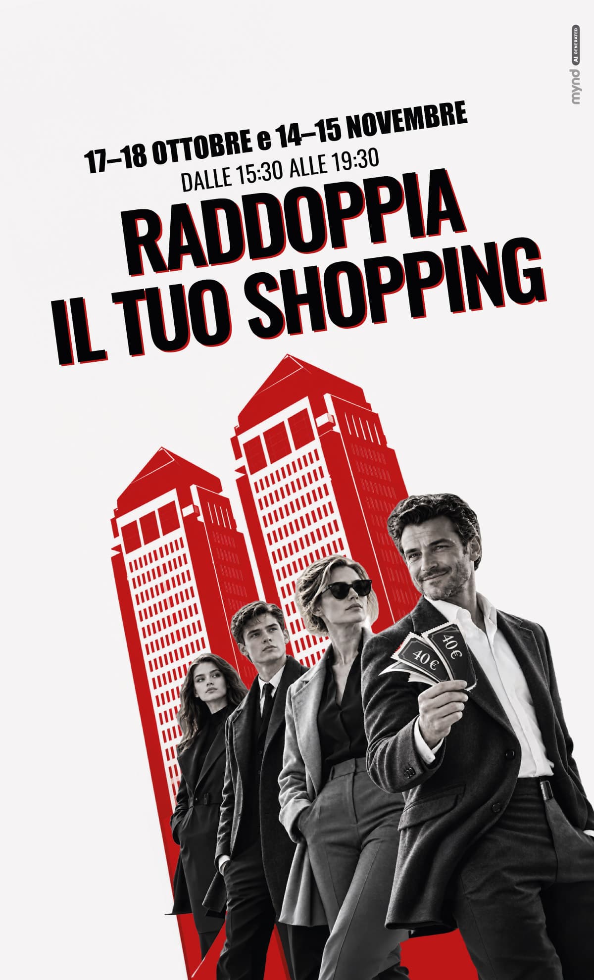 Raddoppia il tuo Shopping