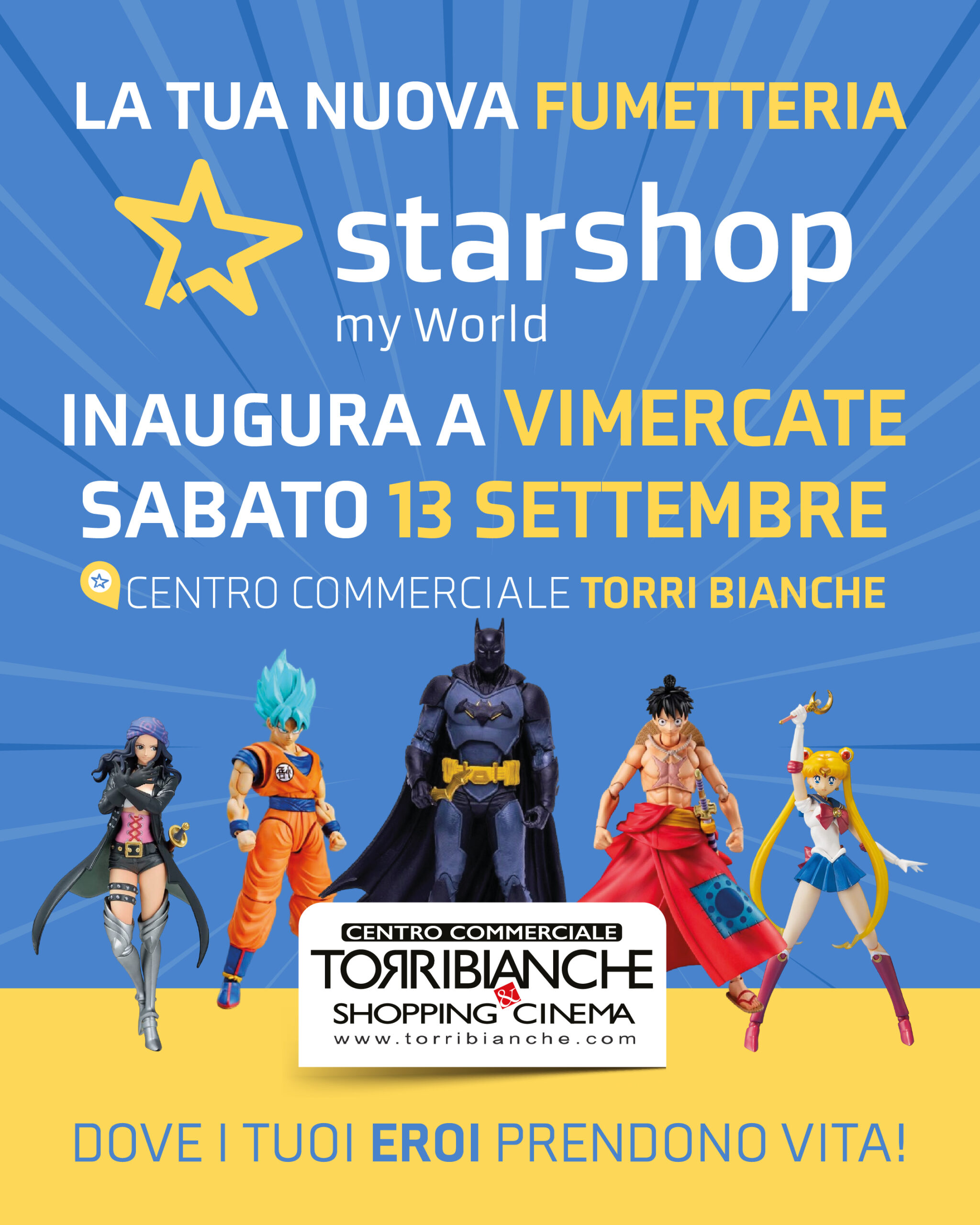 A Vimercate si apre un nuovo capitolo!
